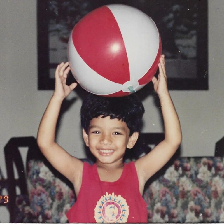 Gautham Karthik Shared His Childhood Photos