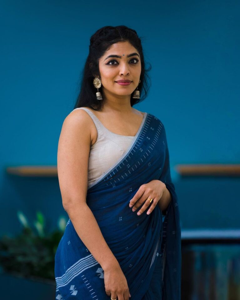 Actress Rima Kallingal In A Jamdani Saree