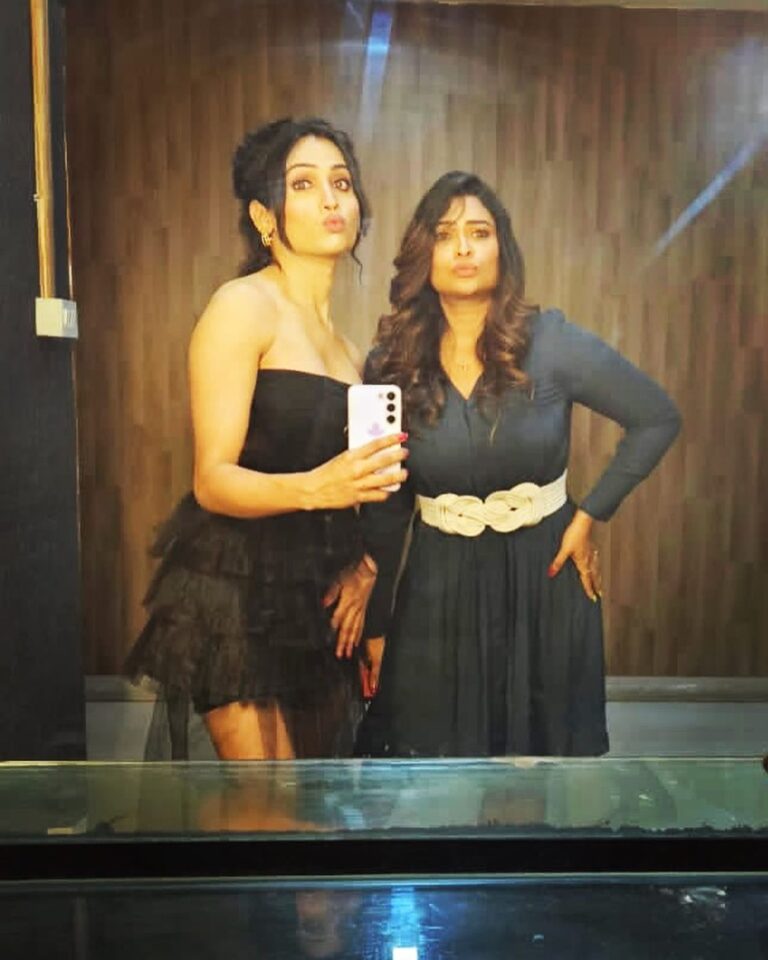 Latest Clicks Of VJ Maheswari With Shivin Ganesan