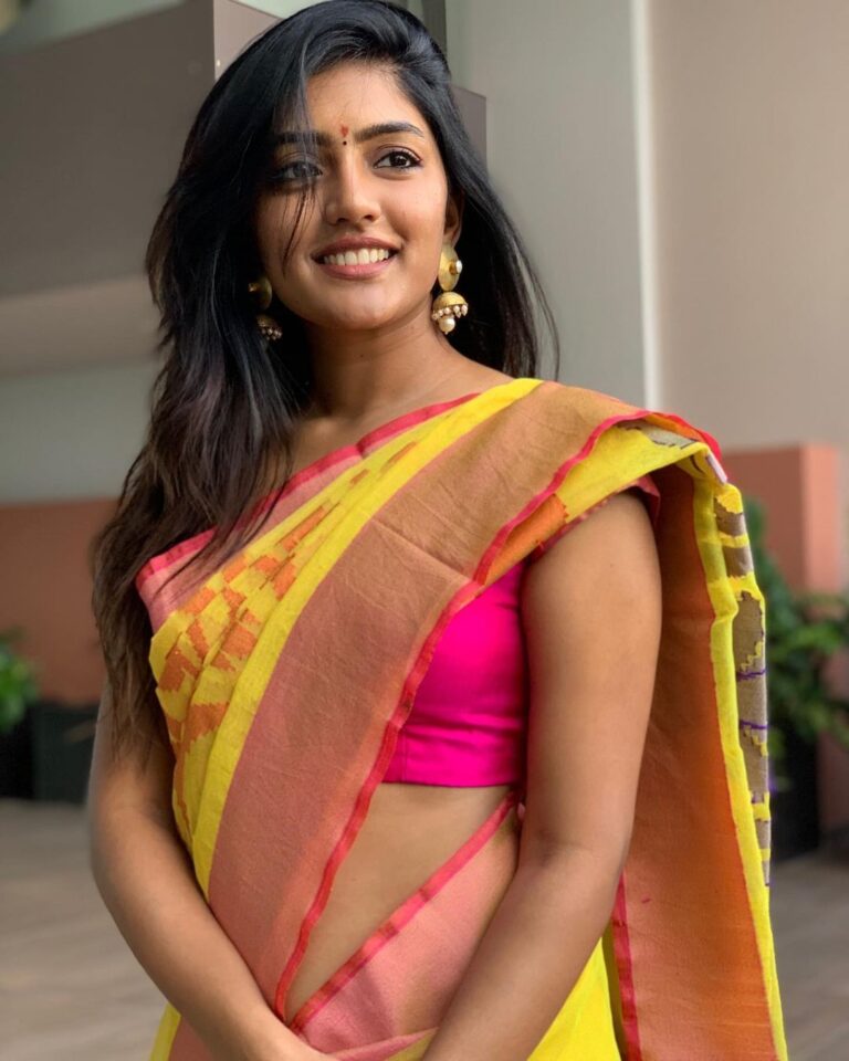 Actress Eesha Rebba In Different Sarees