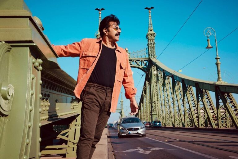 Throwback Pics Of Actor Mammootty In Budapest