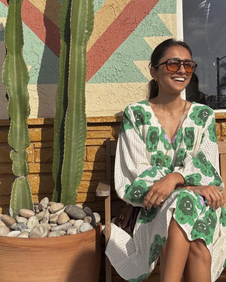 Singer Pragathi Guruprasad Looks Cool In Sunglass