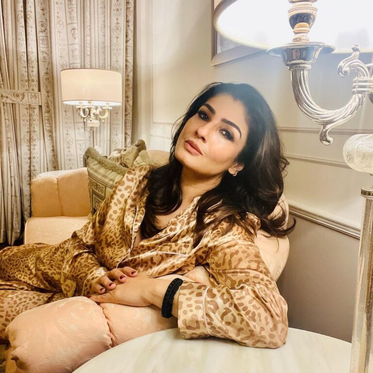 Actress Raveena Tandon Loves Her New Pyjama!