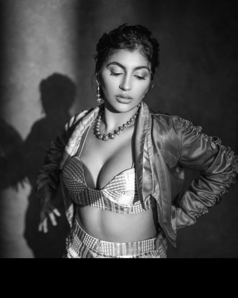 Black & White Series Of Actress Yashika Aannand