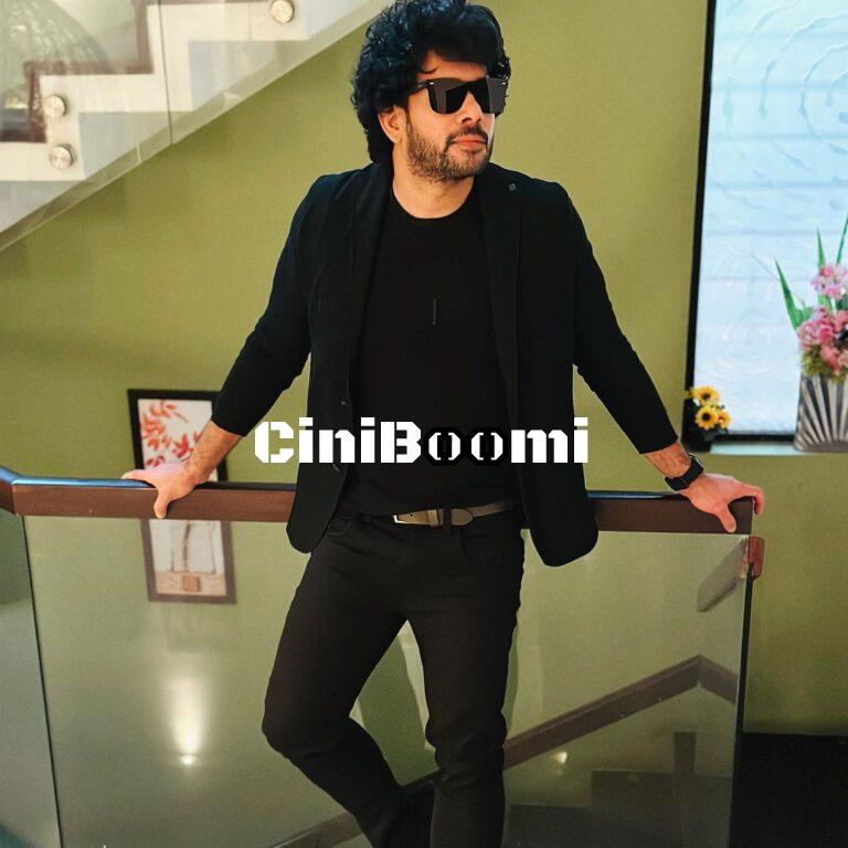 Cool Clicks Of Actor Bharath In Black Outfit