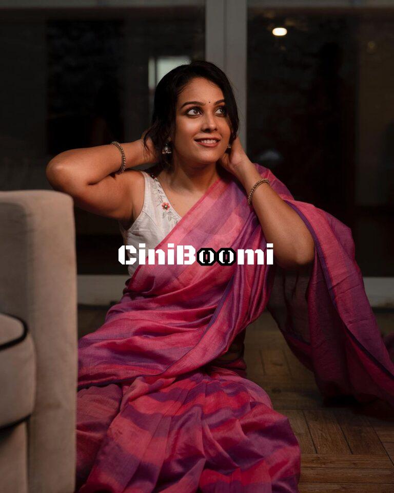 Pretty Look Of Chandini Tamilarasan In Saree
