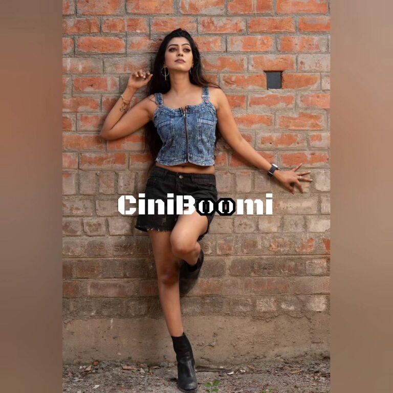 Stylish Clicks Of Actress Kuhasini In Denim Wear