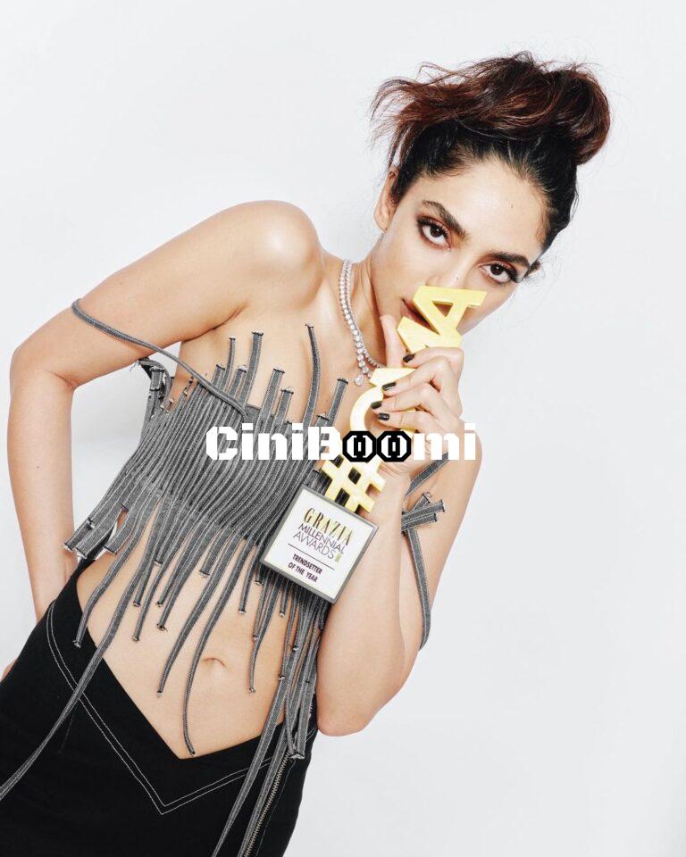 Actress Sobhita Dhulipala Felicitated With The ‘Trendsetter Of The Year’ Award At GRAZIA Millennial Awards 2023