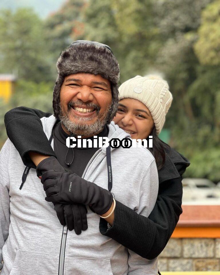 Actress Aditi Shared Pics Of Her With Her Dad Shankar On His Birthday