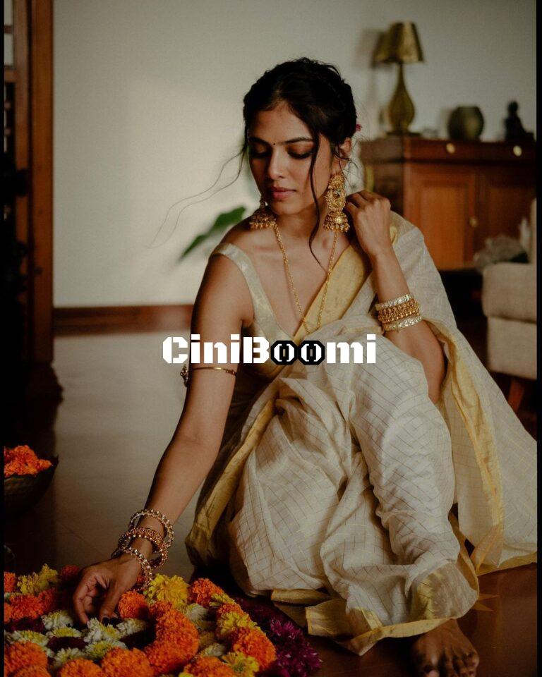 Onam Special Clicks Of Actress Malavika Mohanan