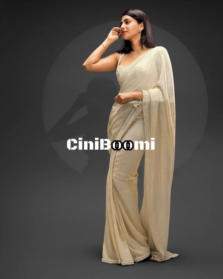 Actress Aishwarya Lekshmi Unleashes Her Charisma In White Saree
