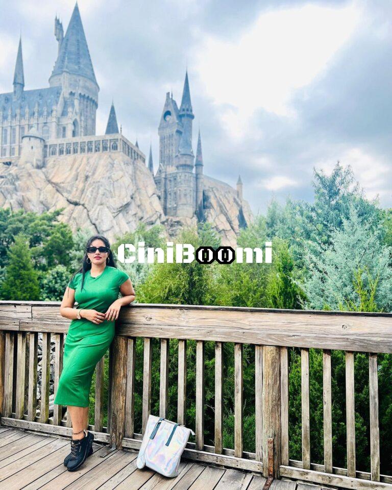 Actress Malavika Menon’s Day Out In Universal Studios Florida