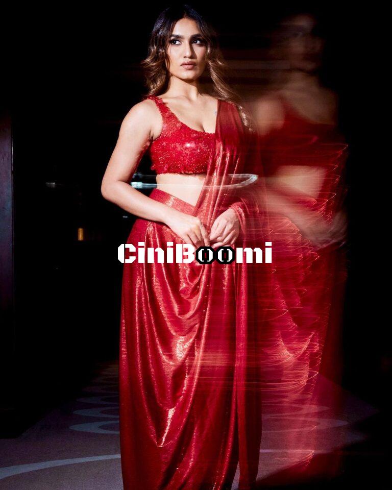 Actress Saniya Iyappan Looks Jaw-Dropping In Red Outfit