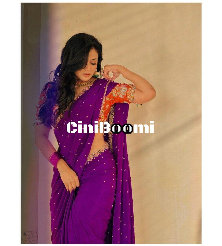 Actress Shweta Tiwari Clad In A Saree Defining Gorgeousness