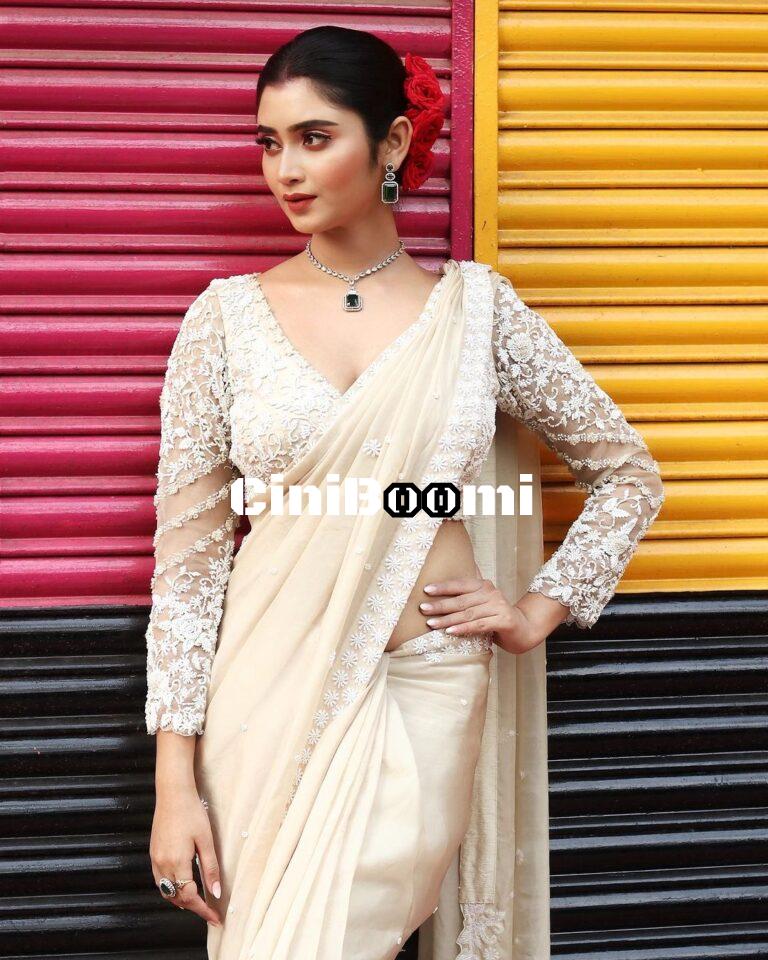 Actress Ankita Mallick Exudes Ethnic Vibes In Saree