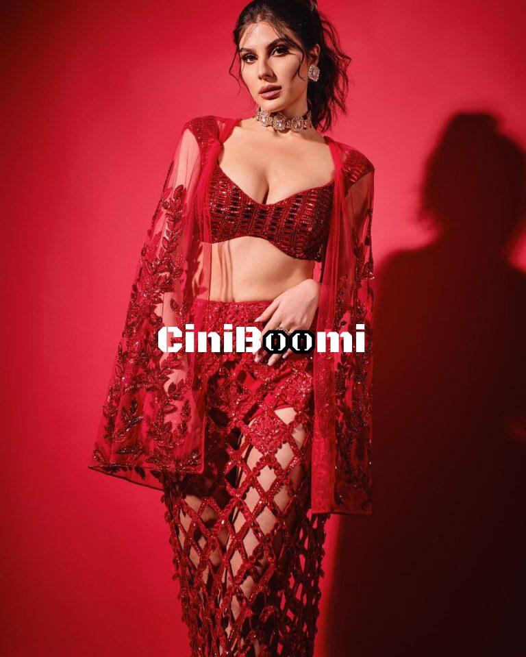 Actress Elnaaz Norouzi Slays In Red Outfit