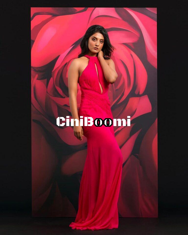 Actress Nivedhithaa Sathish Personifies Elegance In Her Recent Clicks
