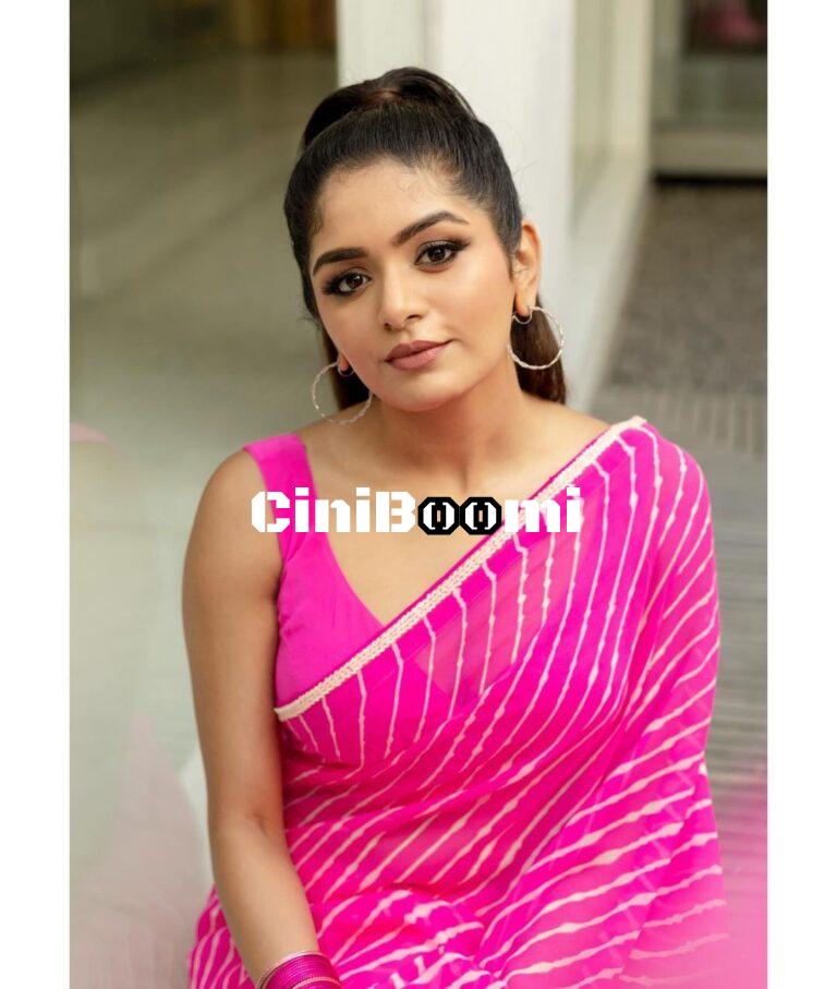 Actress Aditi Shankar Unleashes Her Charisma In Traditional Outfit