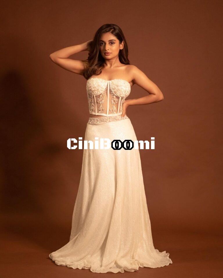 Actress Esther Anil Unleashes Her Charisma In White Outfit