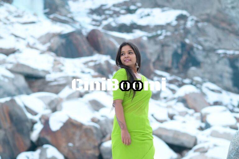 Actress Bhuvaneshwari Lights Up The Internet With Her Clicks In Green Saree