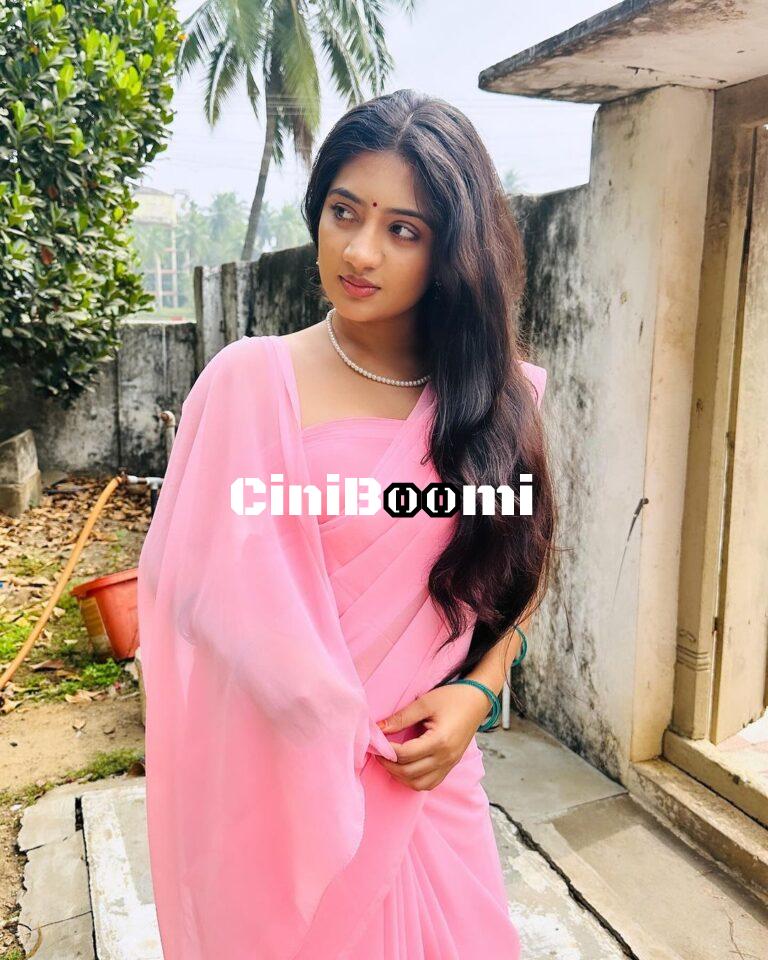 Actress Hima Bindhu Redefines Beauty In Pink Saree