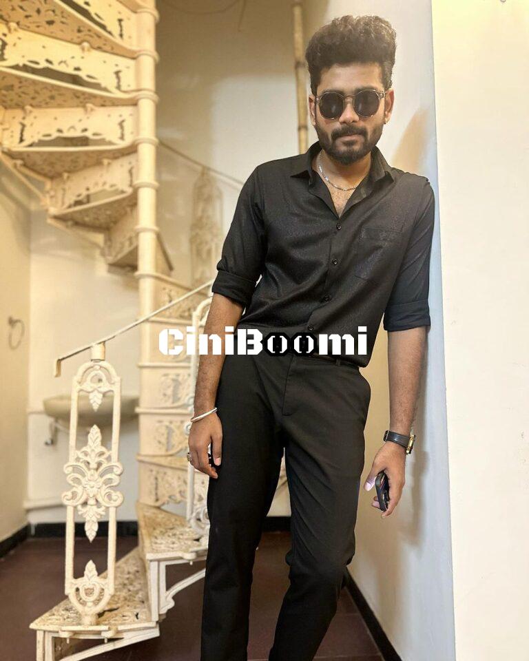 Playback Singer Sam Vishal Exudes Swag In Black Outfit