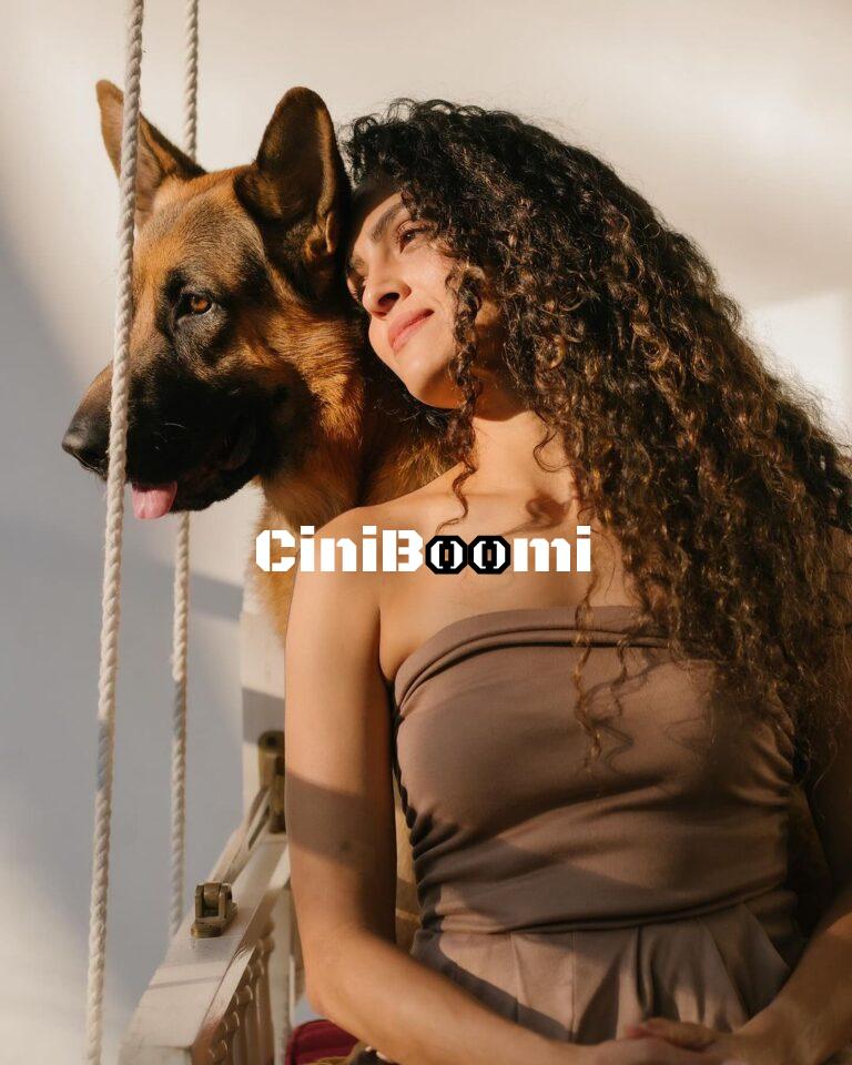 Adorable Clicks Of Dancer Rukmini With Her Pet