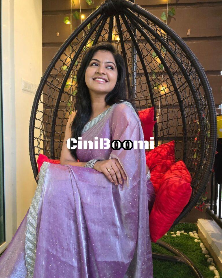 Actress Rachitha Shines Radiantly In A Stunning Saree