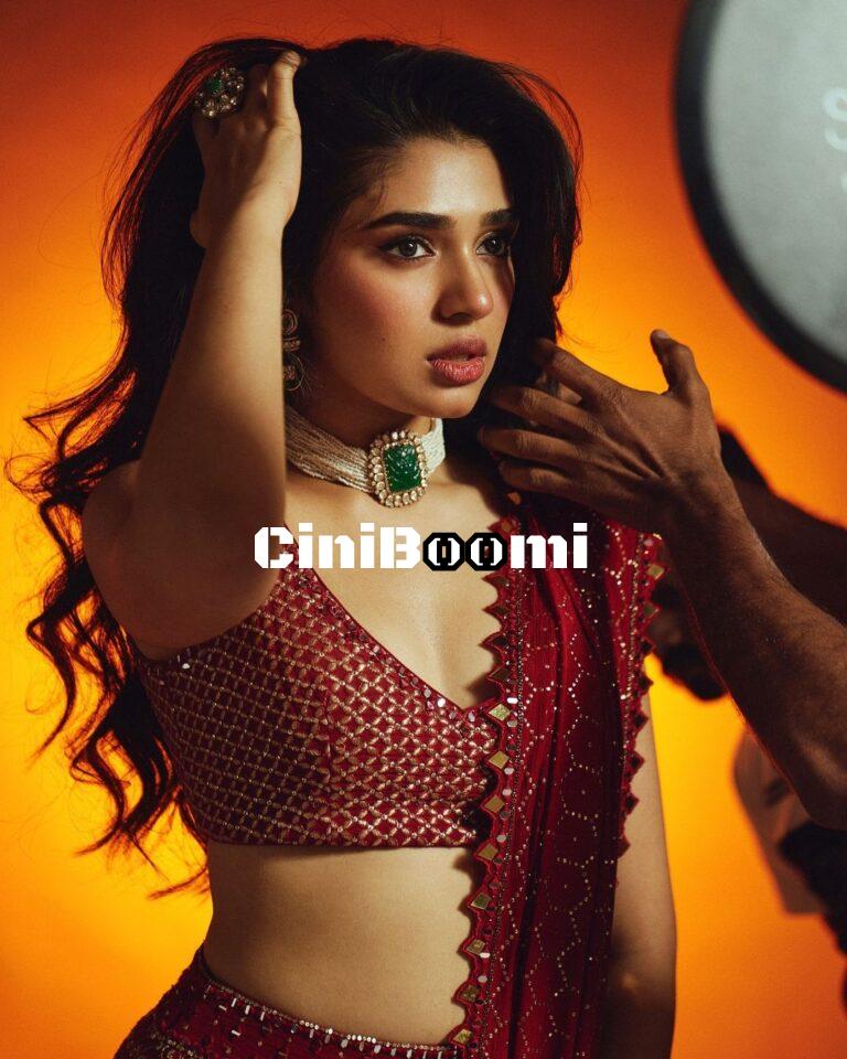 Actress Krithi Shetty Lights Up The Internet With Her Latest Clicks