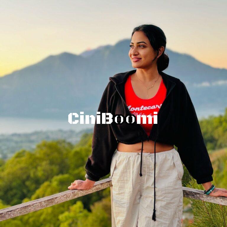 Actress Janani Ashok Kumar Enjoys Sunrise Trekking In Mount Batur, Indonesia