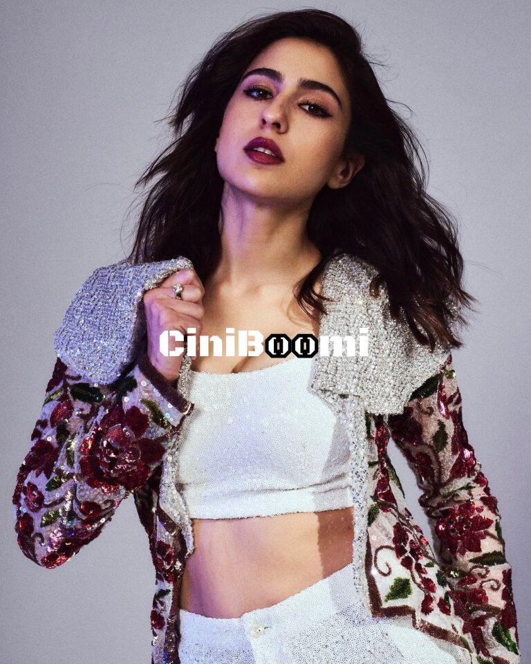 Actress Sara Ali Khan Unleashes Her Charisma In Appealing Outfit