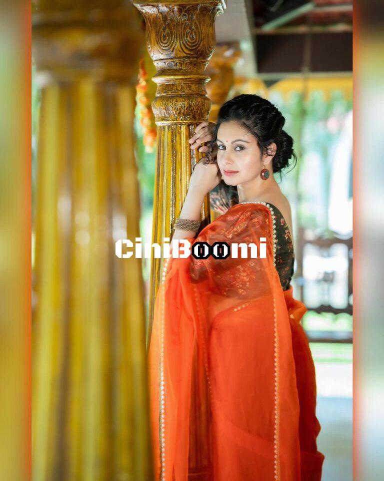 Actress Abhinaya Oozes Charm In Saree