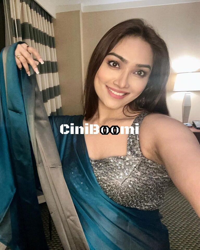 Actress Aishwarya Devan Exudes Elegance In Saree