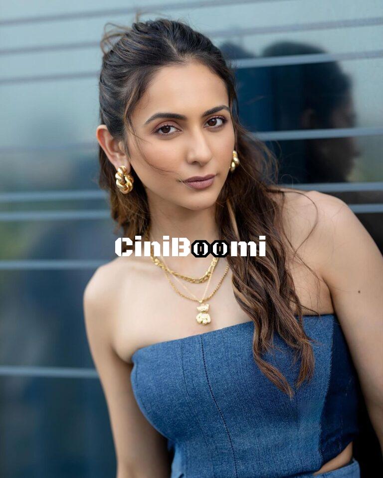 Actress Rakul Preet Singh Unleashes Her Charisma In Denim Outfit