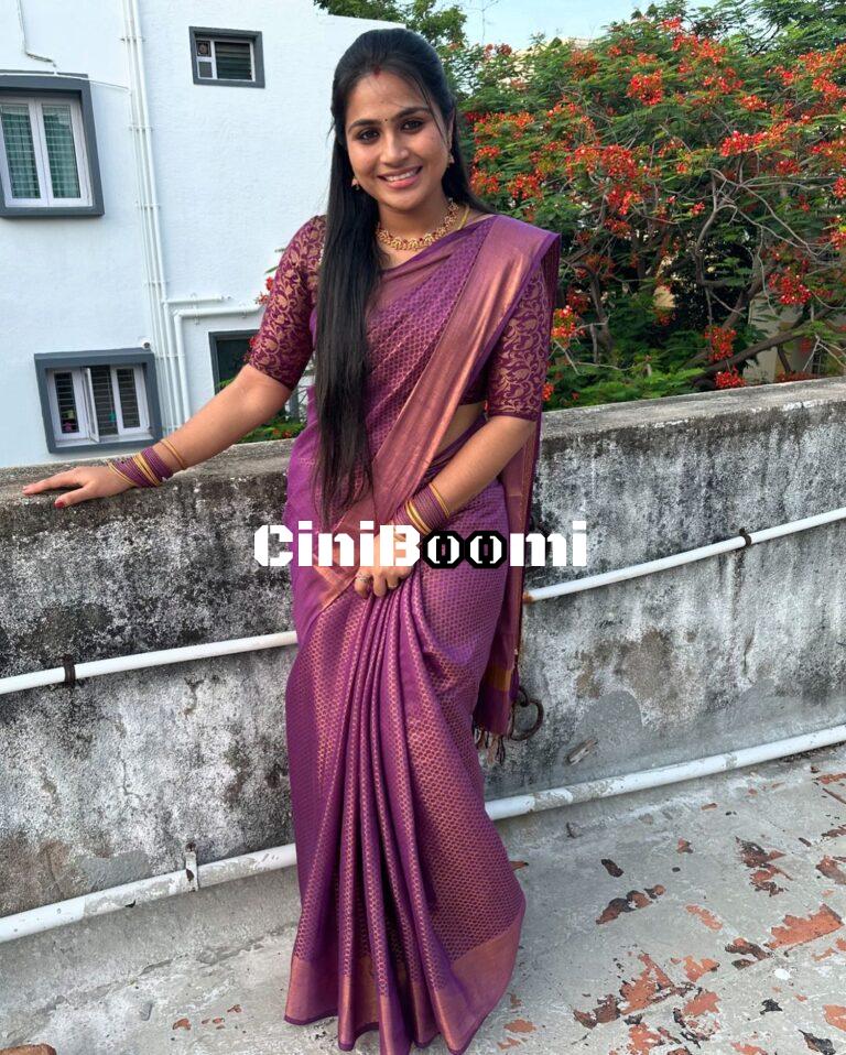Actress Salma Arun Exudes Charm In Saree