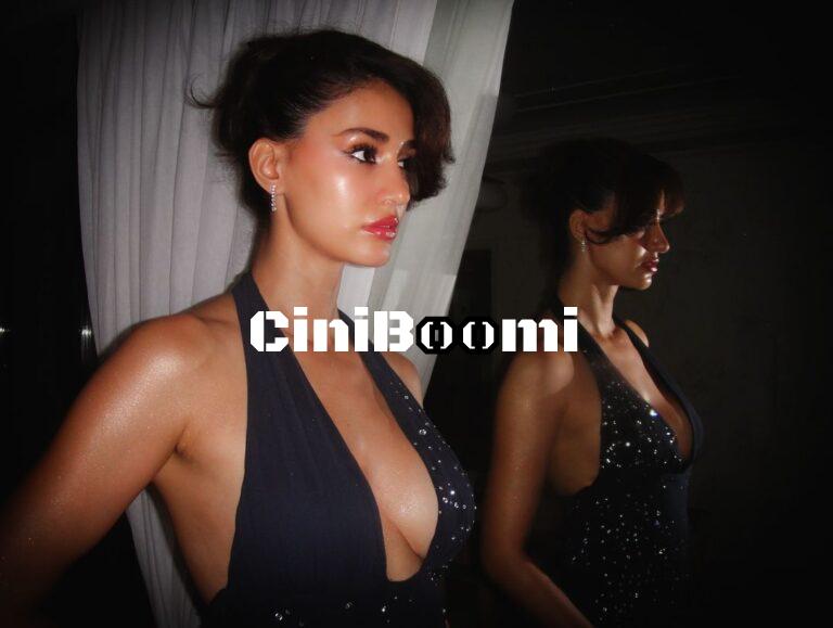 Actress Disha Patani Looks Jaw-Dropping In Black Outfit