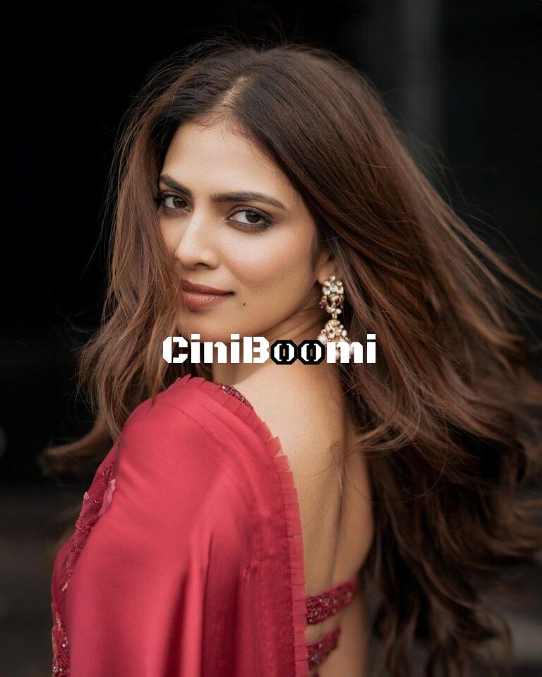 Actress Malavika Mohanan Blends Elegance With Charm In Saree