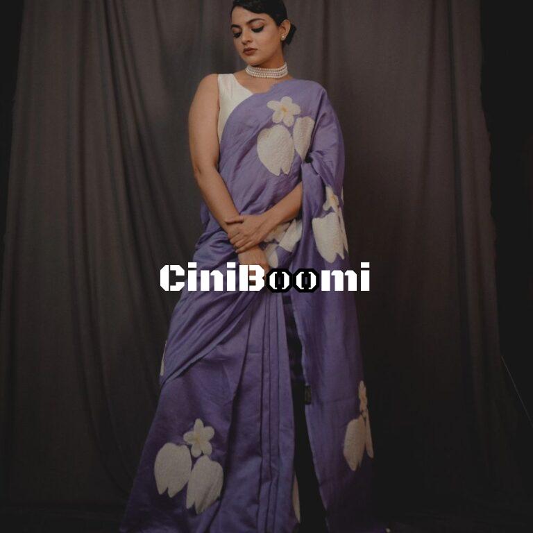Actress Nikhila Vimal Exudes Elegance In Saree