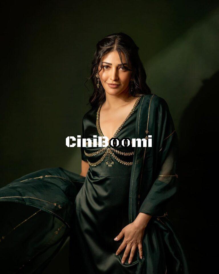 Actress Shruti Haasan Oozes Charm In Her Latest Clicks