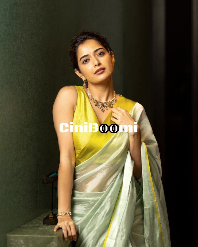 Actress Ashika Ranganath Blends Elegance With Charm In Saree