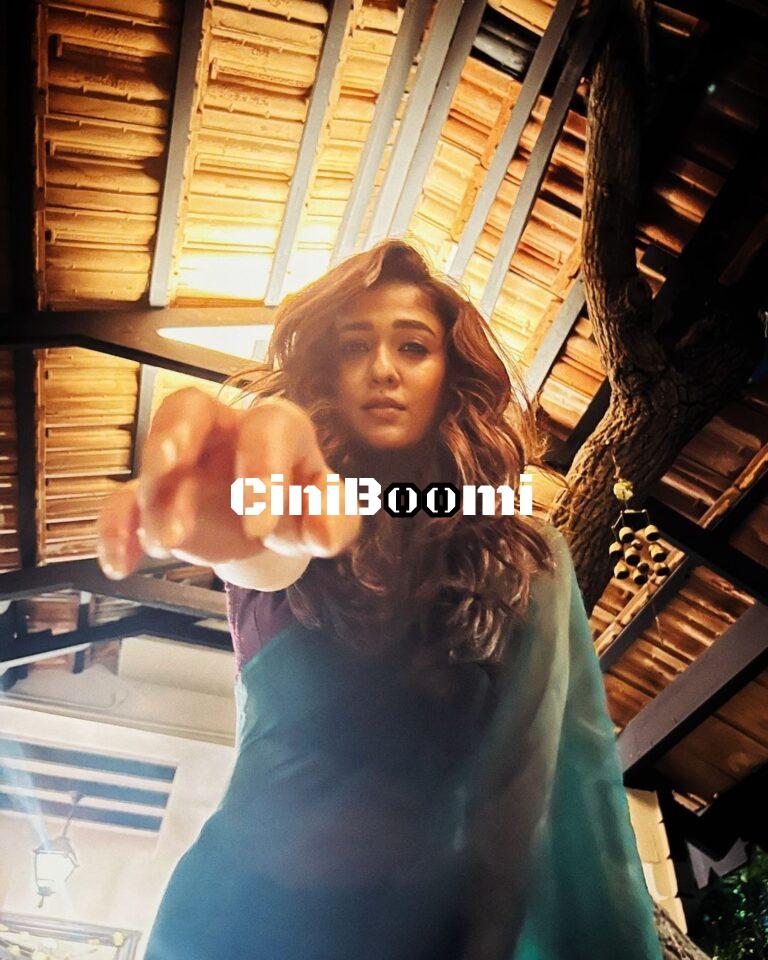 Actress Nayanthara Exudes Charm In Saree
