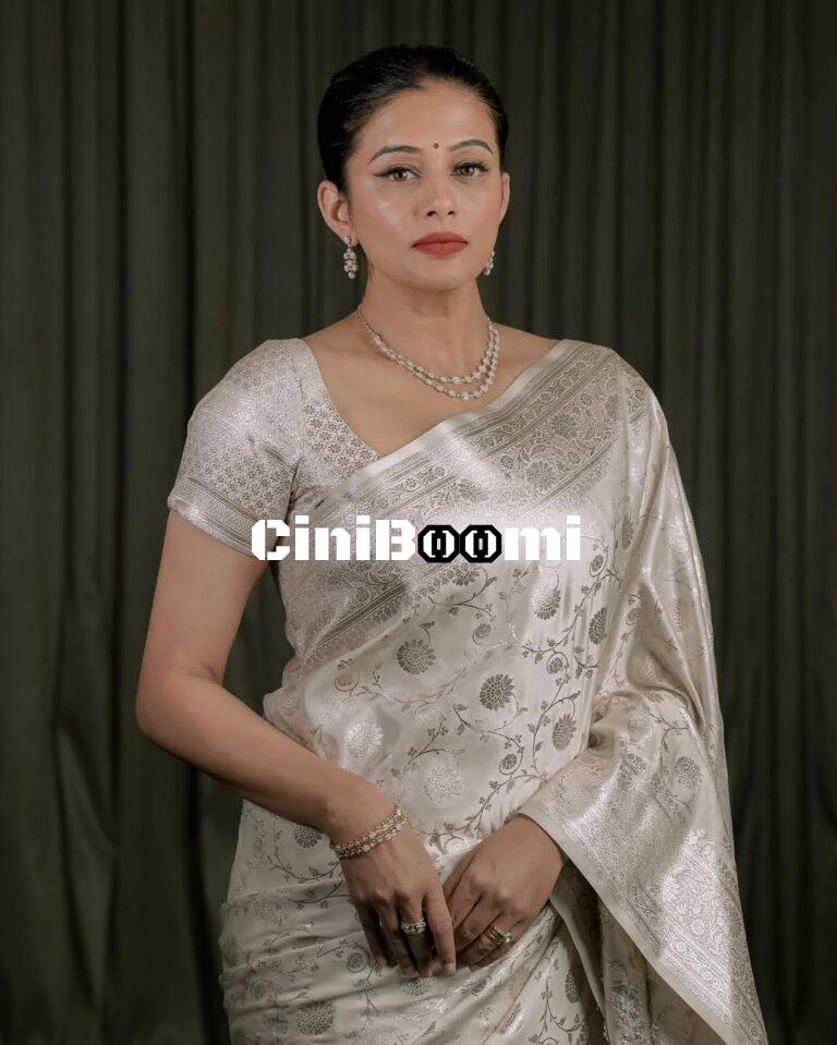 Actress Priya Mani Shines Radiantly In Saree