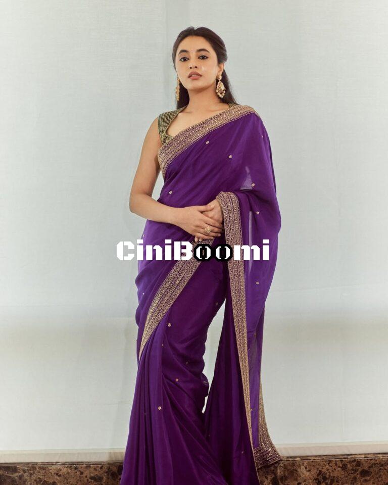 Actress Priyanka Mohan Redefines Beauty In Saree